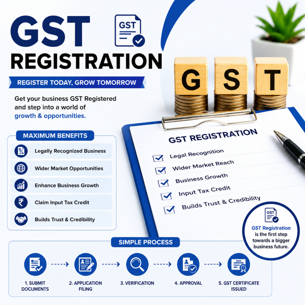 gst consultant in delhi GST Registration near me