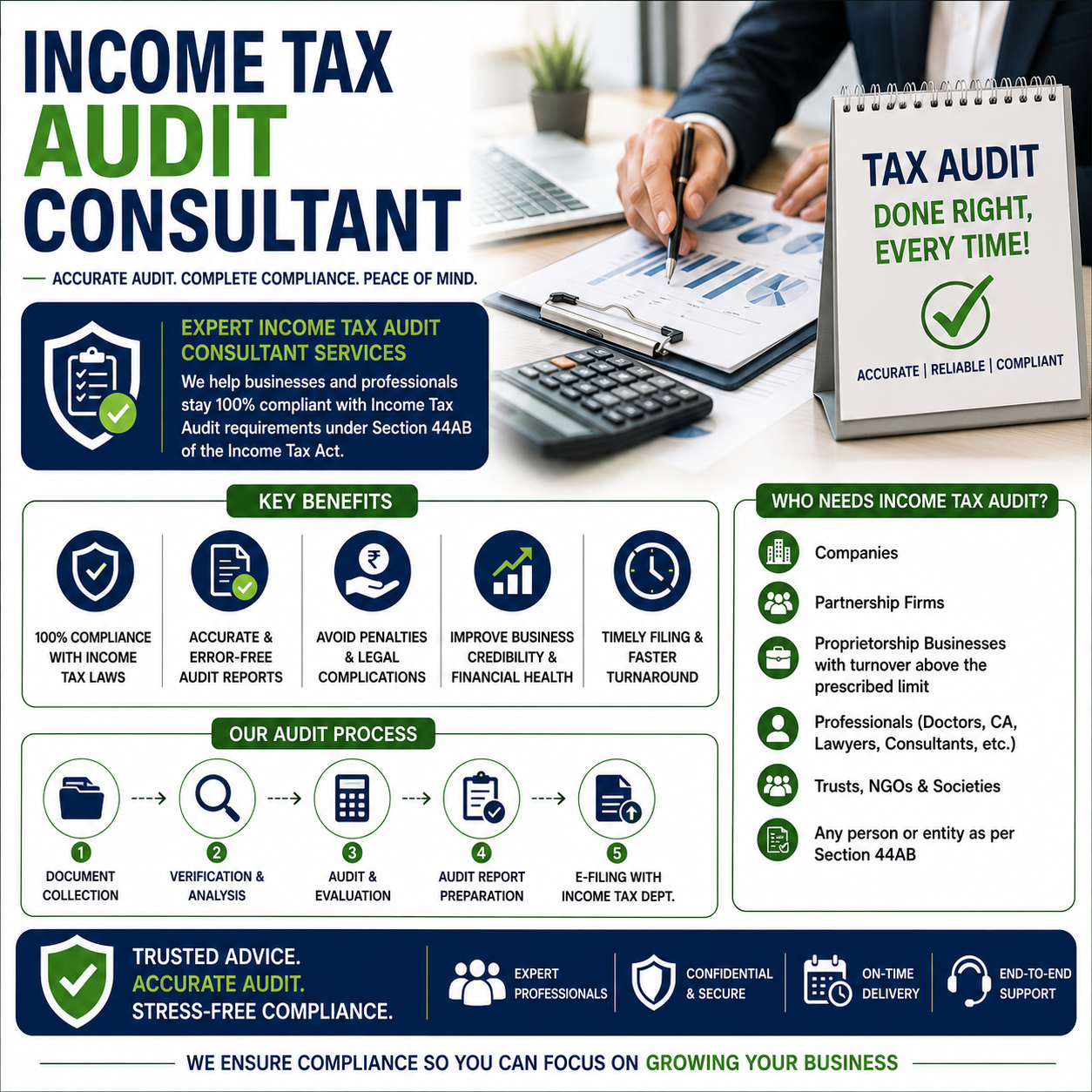 income tax consultant Income tax auditor near me